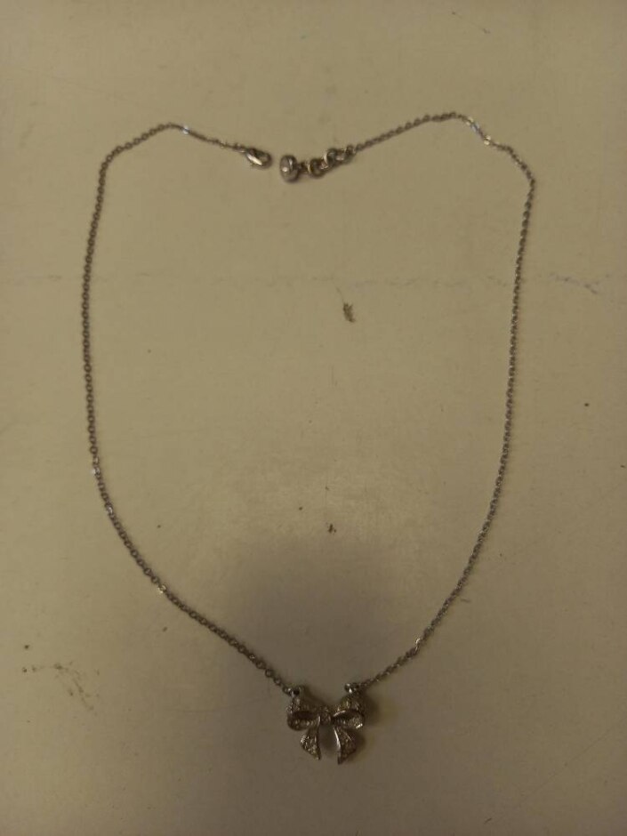 Ted Baker Crystal Bow Necklace