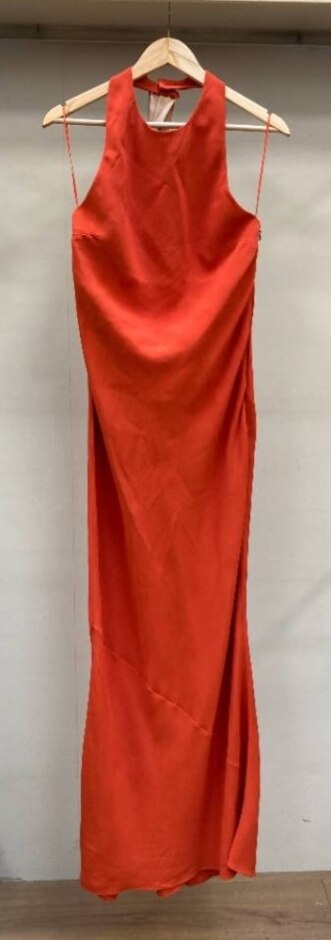Esteban Cortazar - Column Dress - Orange - Bnwt - Size: 14