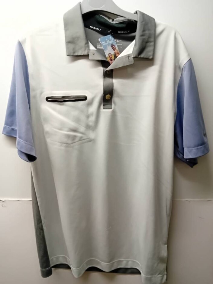 Nike Golf Shirt Grey Size: S