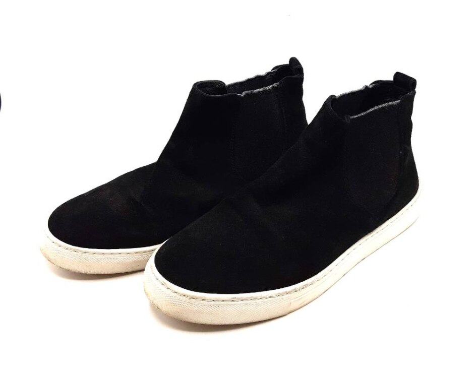 The White Company Black Ankle Boots Size 6