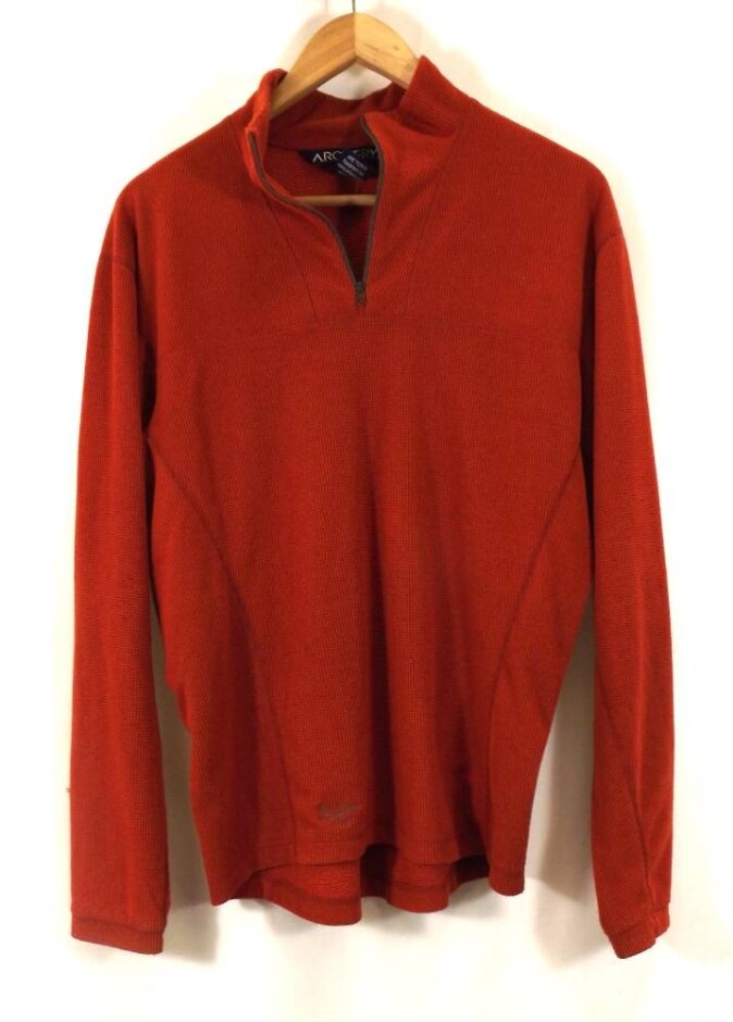 Arc'teryx Grid Fleece Top Orange Size: M