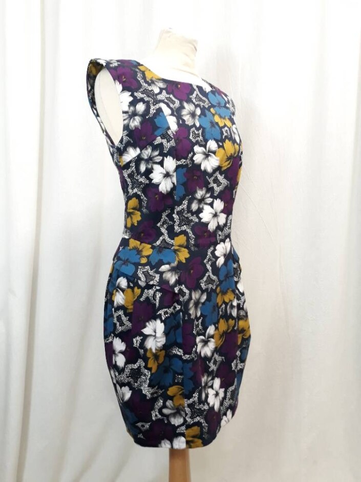 French Connection Dress Floral Mix Size: 8
