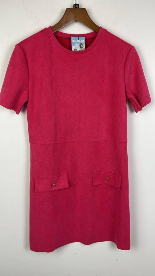 Zara Oversized Style Dress Pink Size: 6