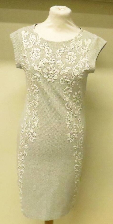 Warehouse Women's Sleeveless Dress Black And White Size: 12