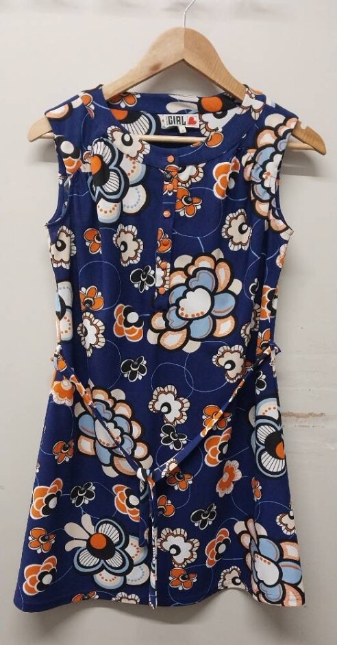 Chelsea Girl Vintage Dress Blue Size: 10