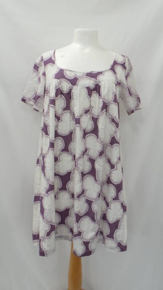 French Connection Cotton Mini Dress Tunic  Multicoloured Size: 12