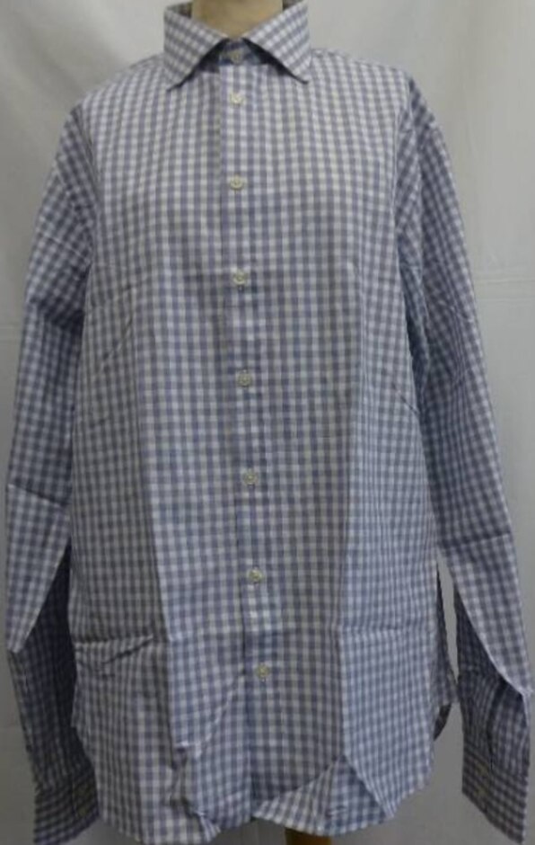 Charles Tyrwhitt Classic Slim Fit Shirt Light Blue Size: 16" Collar