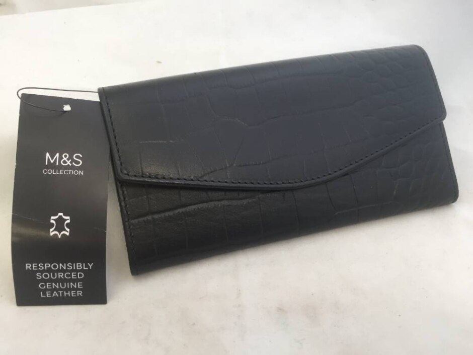 M & S Leather Purse