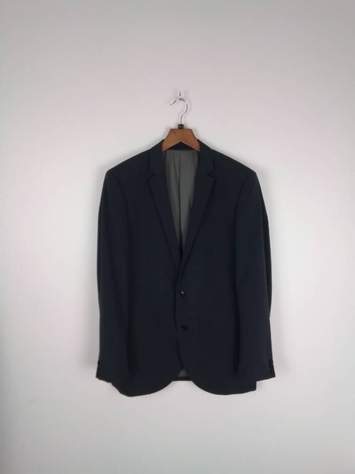 Next Slim Fit Blazer 40" Grey Size: L