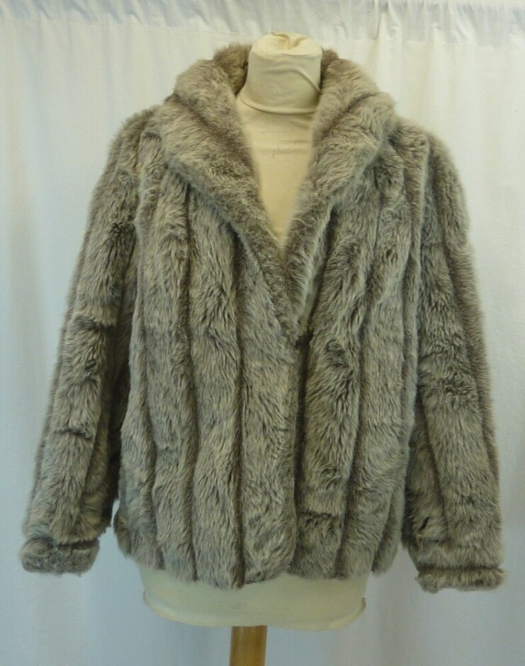 Glenn Models Ltd Fur Coat Brown Size: One Size