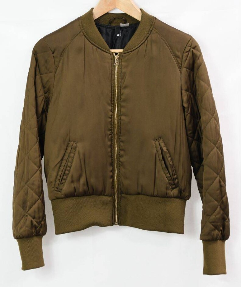 Divided Padded Jacket Brown Size: 10