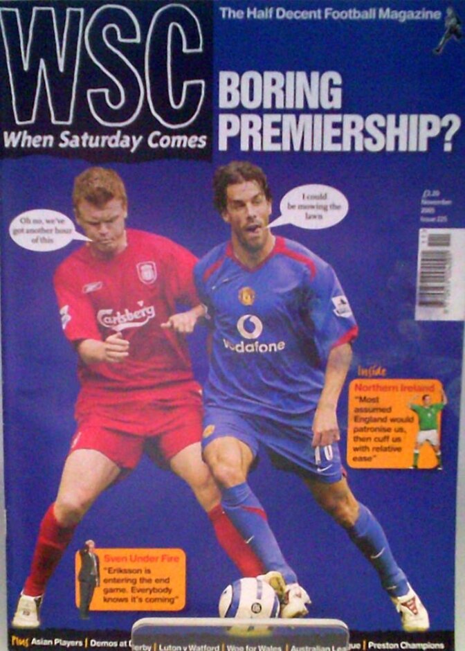 When Saturday Comes #225 : November 2005