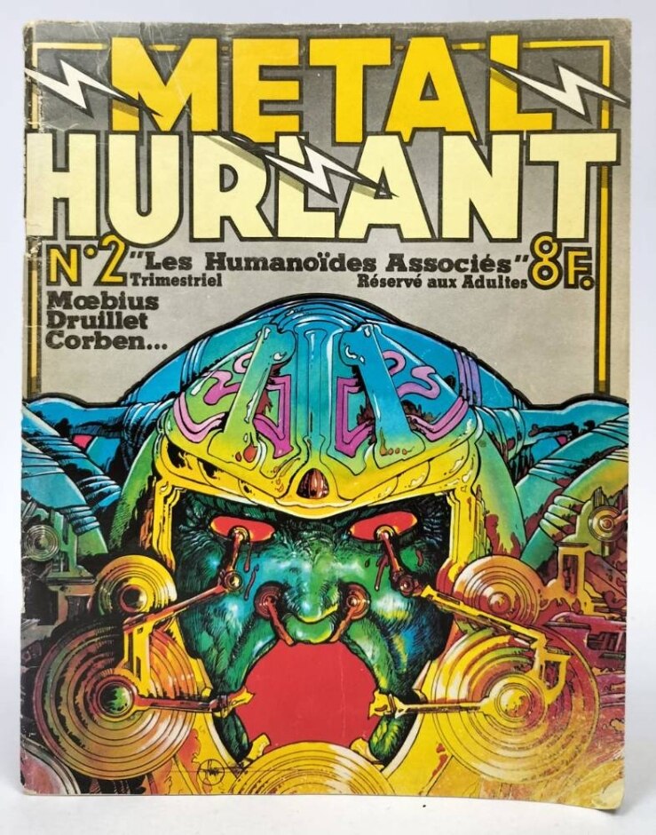Métal Hurlant N° 2 (1975) Original French Comic