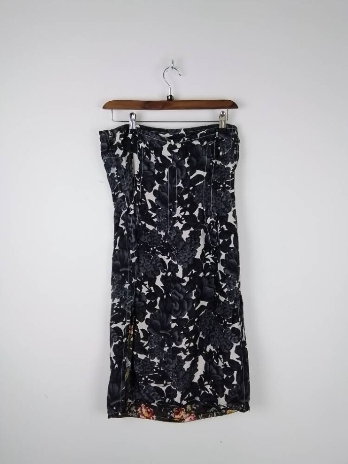 Paul Smith Floral Mini Dress Blue Size: 16