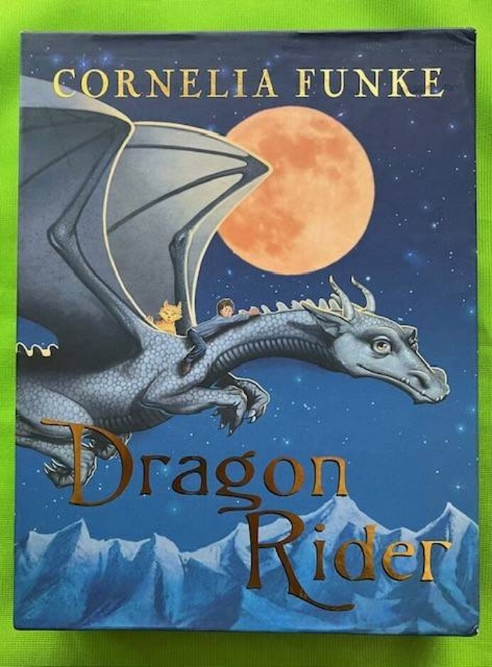 Dragon Rider - Cornelia Funke - first edition hardcover - signed ...