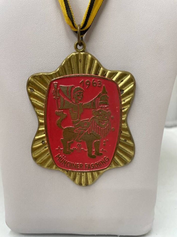 1963 Munchner Fashing Festival Medal