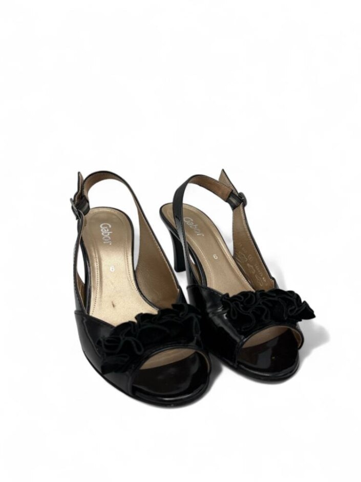 Gabor Champ Classic Dress Sandal Black Uk 6