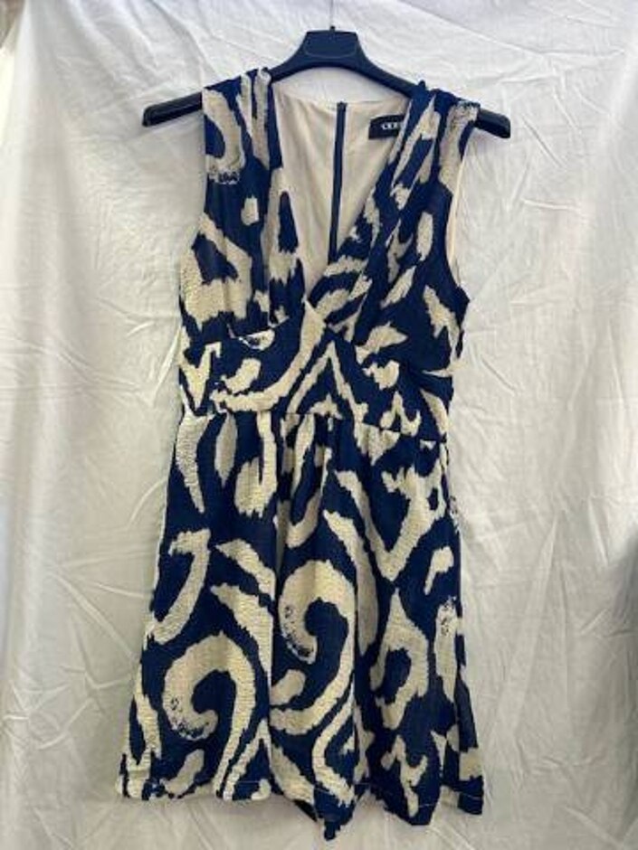 Cider Ruched Zipper Romper Multi-coloured Size: Xs