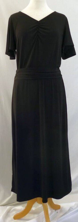 Ruth Langsford Bnwt Jersey Shift Dress Black Size: 14