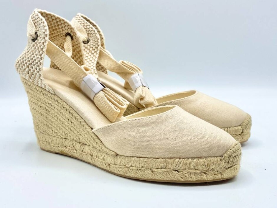Bnwt Soludos Size 6 Marseille Wedge Espadrille