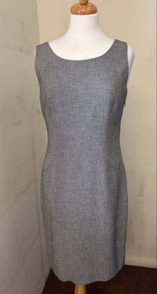 Hobbs Women 75% Polyester Dress Multi-coloured Size: M