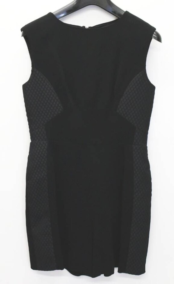 Reiss Bnwt Maia Contrast Dress Black Size: 10