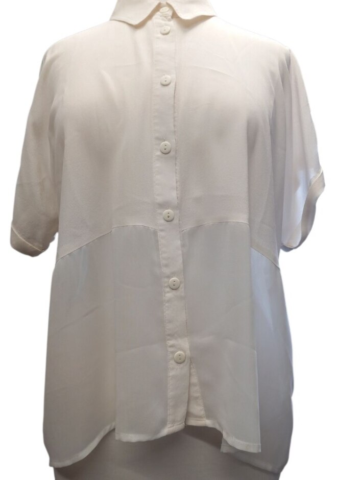 Silence + Noise Blouse Cream Size: M