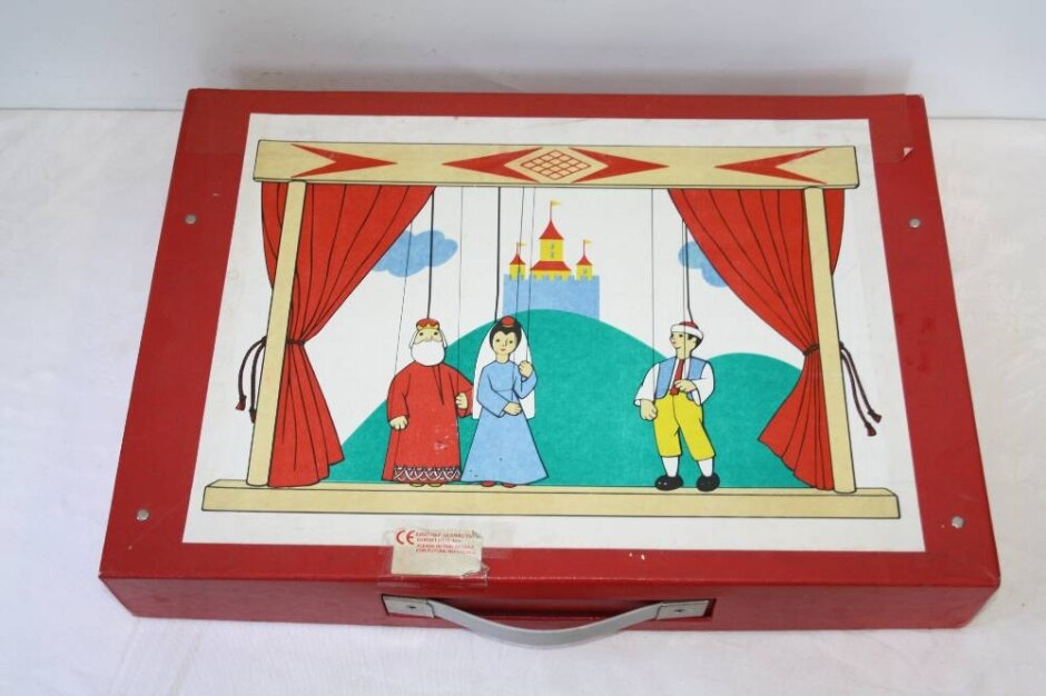 Vintage Czech Puppet Theatre Toy