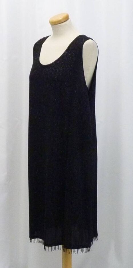 Onyx Nite Sparkly Evening Dress Black Size L Oxfam Shop