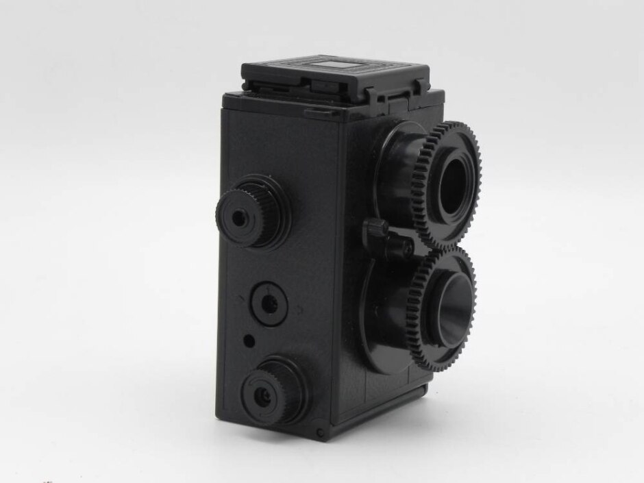 Plastic 35mm Film Twin Lens Reflex Camera