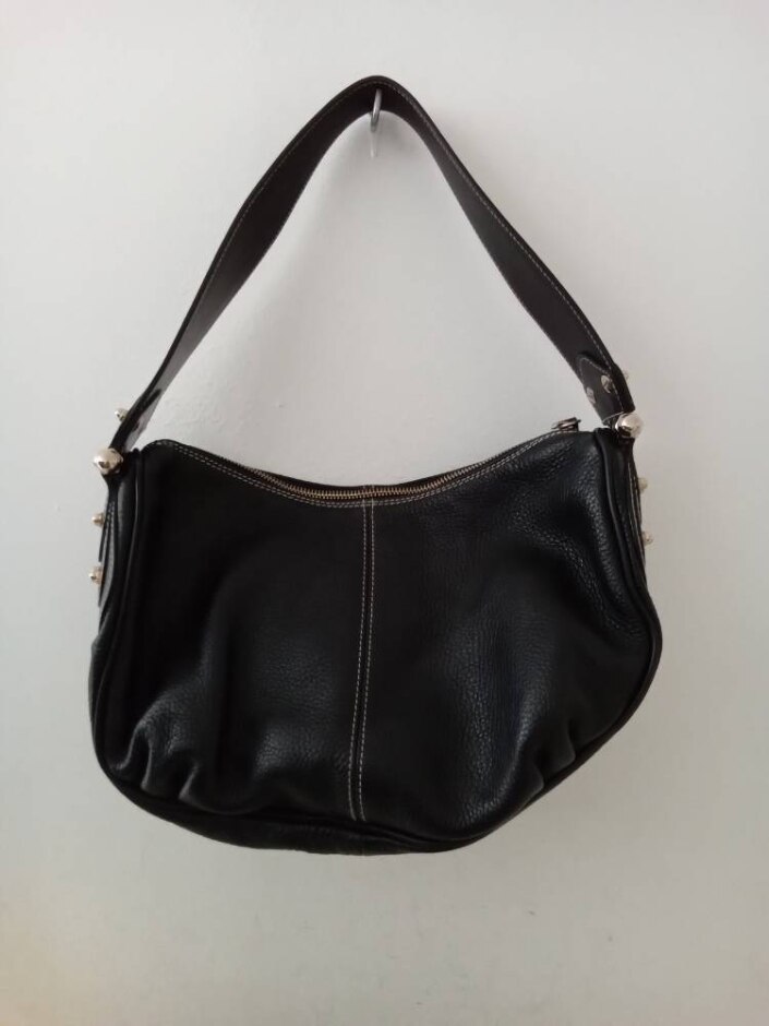 women's furla leather shoulder bag