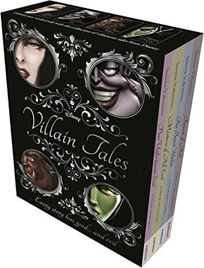 disney princess - mixed: villain tales (slipcase villains disney)