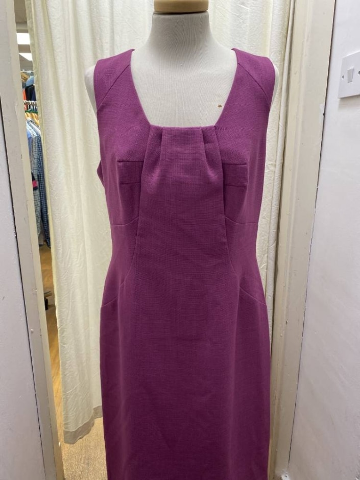 next work dress purple size: 14