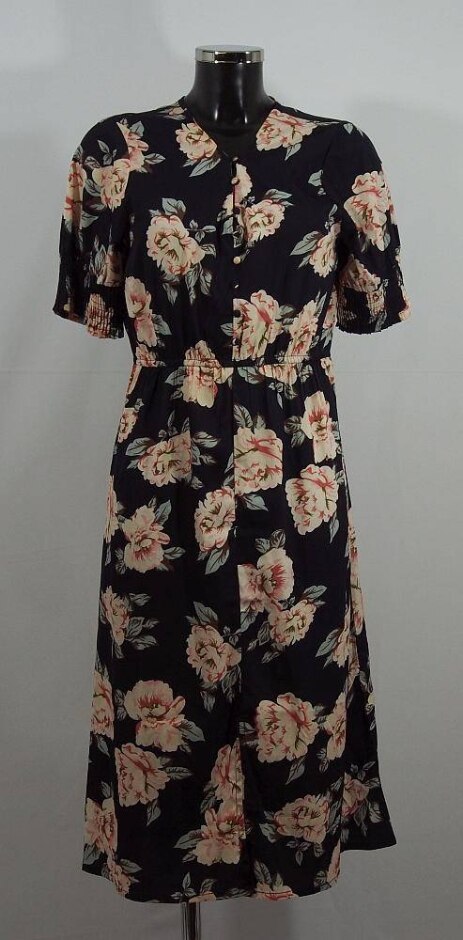 boohoo floral dress multi size: 10