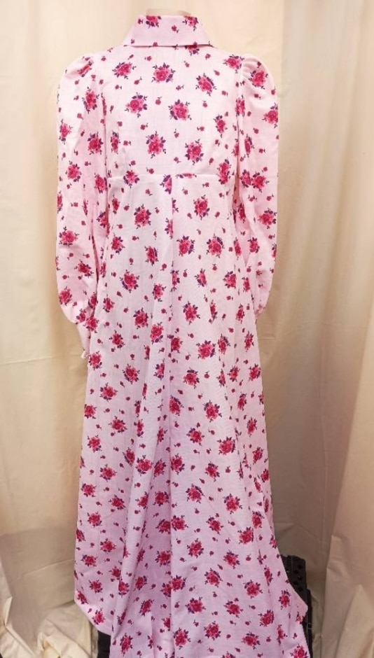 Handmade  Maxi Dress Pink Size: S