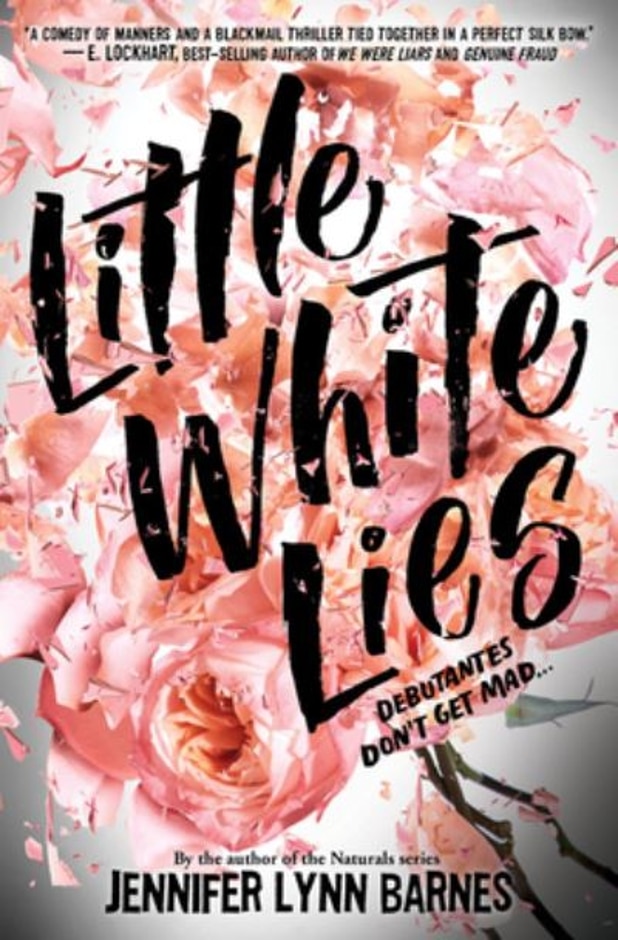 little white lies by jennifer lynn barnes *us first edition hardback*