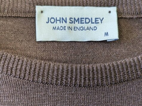 John Smedley Jumper Brown Size: M | Oxfam Shop