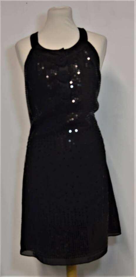 next signature dress black size: 12