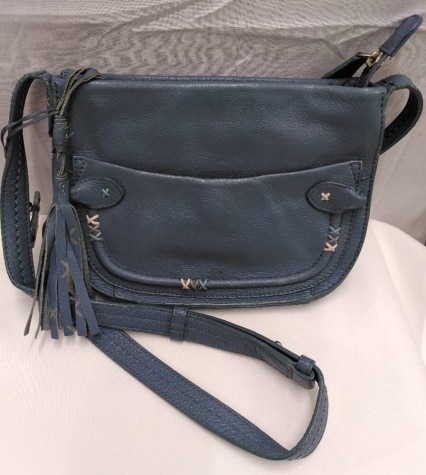 Vintage Blue Radley Shoulder Bag | Oxfam Shop