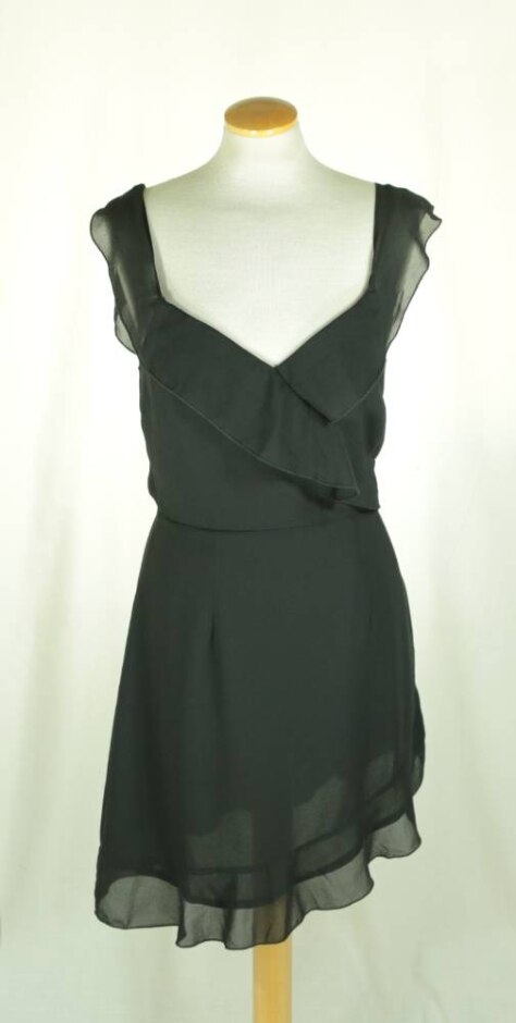 missguided dress black size: 10